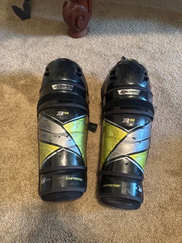 Senior Bauer Supreme 3S 15" Shin Pads (Used)