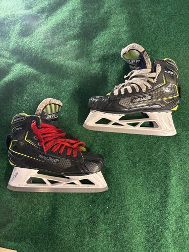 Senior Bauer GSX Hockey Goalie Skates (Regular) Size 8.5 (Used)