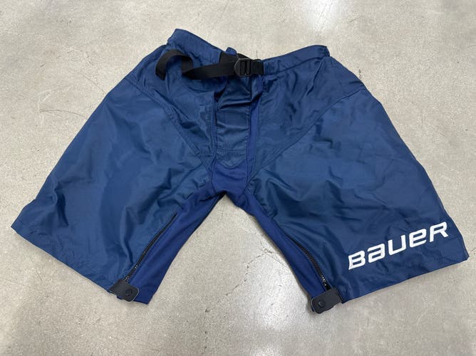 Navy Blue Large Bauer Pant Shell (Used)