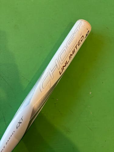 White 2023 Easton Ghost Unlimited Composite Bat (-10) 23 oz 33"