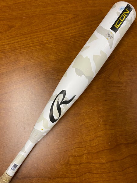 2025 Rawlings Icon Composite Bat USSSA Certified (-5) Composite 25 oz 30" (Used)