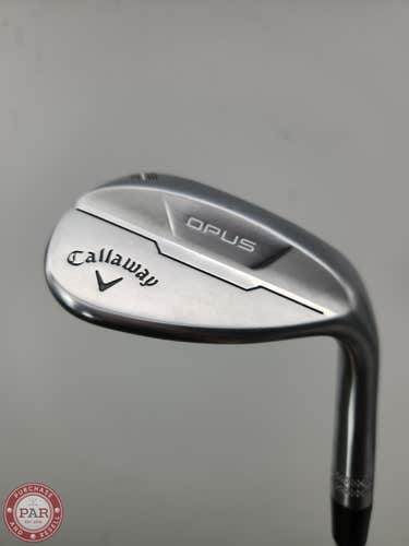 2024 CALLAWAY OPUS PLATINUM CHROME WEDGE 58*/6T STIFF TT DYNAGOLD 34.5" GOOD