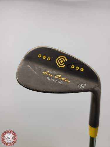 CLEVELAND 588 GUNMETAL WEDGE 56* STIFF STEEL 35.25" GOOD
