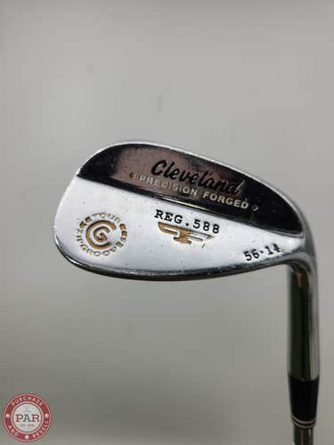 CLEVELAND 900 FORM FORGED RTG WEDGE 56*/14 WEDGEFLEX TT TOUR CONCEPT 35" GOOD