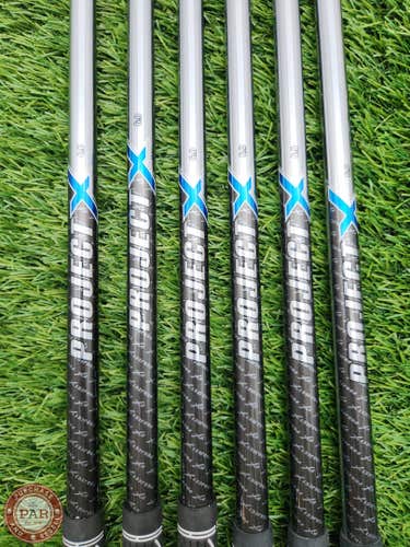 PROJECT X PXI 6.0 IRON SHAFT SET STIFF 112G .355 TIP GOOD