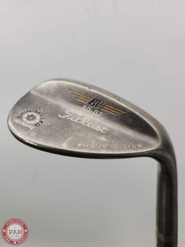 2011 TITLEIST VOKEY SM4 CHROME WEDGE 60*/7 STIFF STEEL 34.25" GOOD