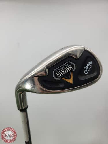 LEFTY 2006 CALLAWAY BIG BERTHA FUSION SAND WEDGE STIFF CALLAWAY RCH 75 35" GOOD