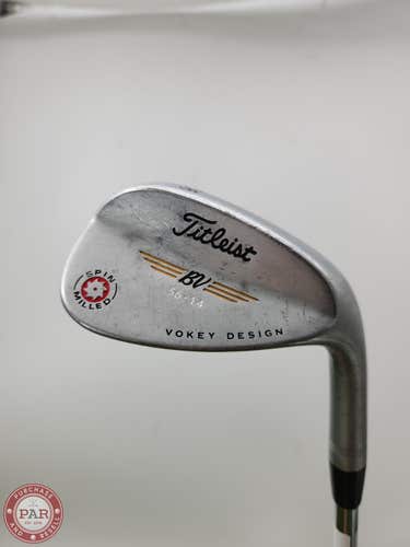 2009 TITLEIST VOKEY SPIN MILLED CHROME WEDGE 56*/14 STIFF TT DYNAGOLD 35" GOOD