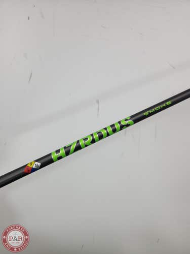 PROJECT X HZRDUS SMOKE GREEN DRIVER SHAFT STIFF 60G TM TIP 44.75" VERYGOOD