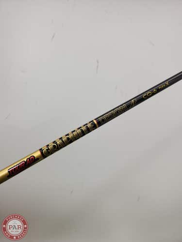 GRAPHITE DESIGN TOUR AD CQ6 EXTRA STIFF FLEX DRIVER SHAFT EXTRA STIFF 66G TM TIP