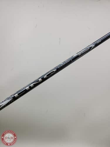 UST MAMIYA LINQ M40X WHITE DRIVER SHAFT STIFF 75G PING G30/G400 TIP 44" VERYGOOD