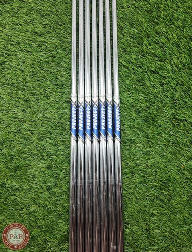 PROJECT X RIFLE PRECISION 6.5 IRON SHAFT SET EXTRA STIFF 125G .355 TIP VERYGOOD