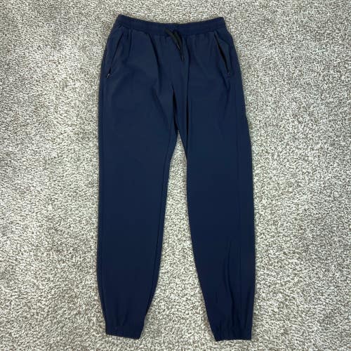 UNRL Pants Mens Medium Navy Blue Jogger Athletic Stretch Workout Sports Gym Logo