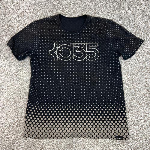Nike Shirt Mens Medium Black Tan KD 35 Gradient Kevin Durant Basketball Athletic