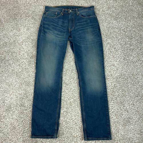 Levis Jeans Mens 34x34 Blue 559 Relaxed Straight Stretch Denim Casual Everyday