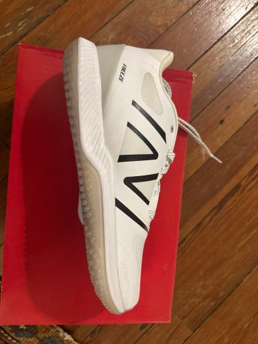 White Men's Size 13.0 (W 14.0) Adult New Balance Freeze 4.0 Low Top Turf Cleats (New)