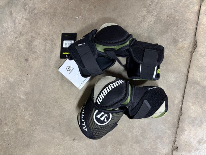 Senior Medium Warrior Alpha LT Elbow Pads Pro Stock (New)