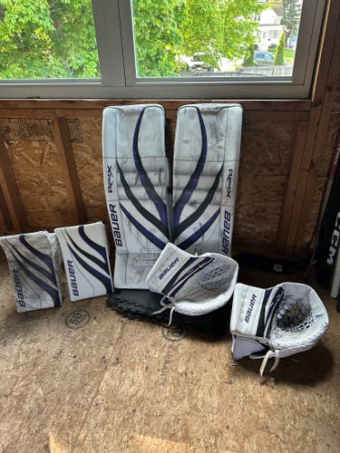 35" Bauer Supreme Mach Pro Regular Goalie Full Set Pro Stock (Used)