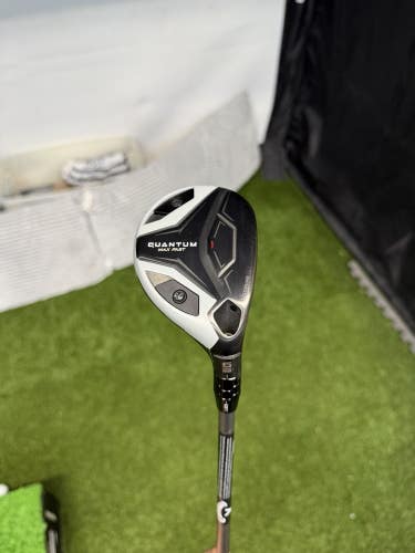 Callaway Quantum Max Fast 6 Hybrid 28* Denali 60g Regular Flex Shaft RH No HC