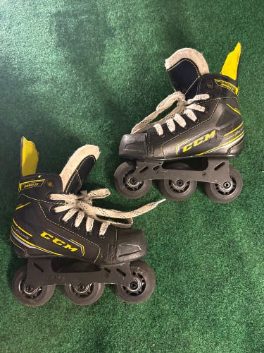 Youth CCM Super Tacks 9350 Inline Skates (Regular) Size 12 (Used)