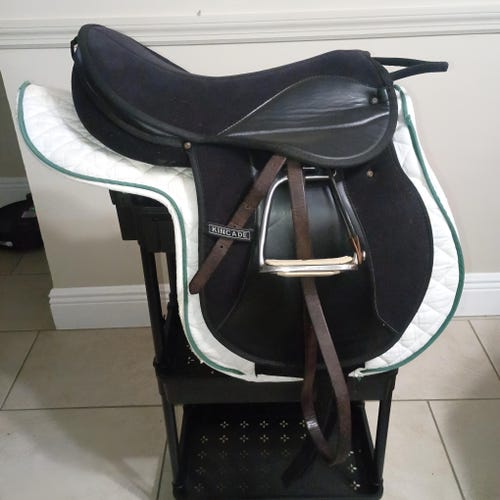 14" Kincade Synthetic Redi-Ride Childs Pony Saddle