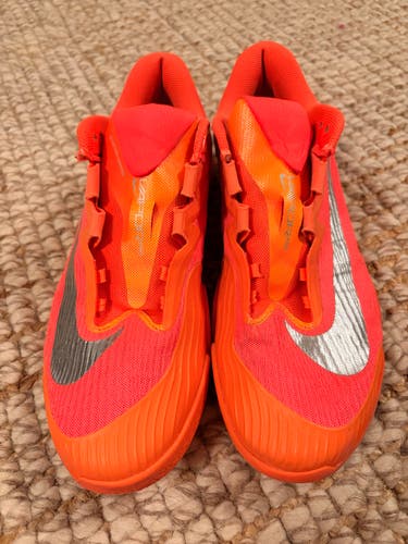 NikeCourt Air Zoom Vapor Pro Bright Crimson Laser Orange Tennis Shoes Mens Size 13