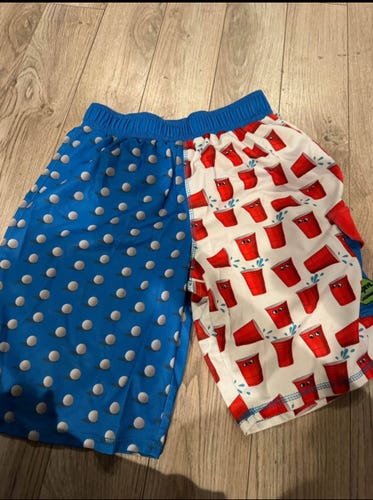 Dare Devil Pong Large Boys Lax Shorts (Used)
