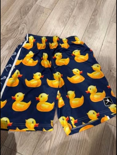 Lacrosse Unlimited Duck Lax Shorts - Large Boys