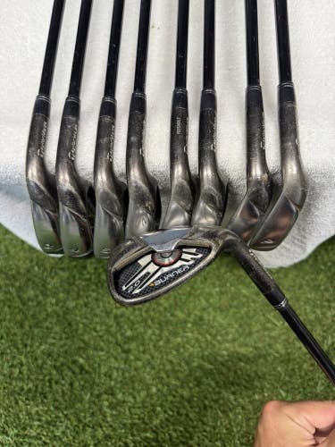 TaylorMade Burner 2.0 Iron Set (3-Pw,Sw) Superfast 65 Stiff Flex RH