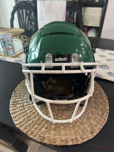 Green Adult Small Schutt F7 Helmet (Used)
