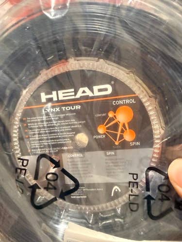 Brand new Head Lynx Tour 1.25mm Reel