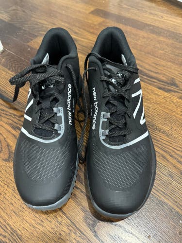 Black Men's Size 13.0 (W 14.0) Adult New Balance Freeze 4.0 Mid Top Turf Cleats (Used)