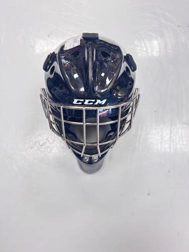 Used CCM GFL1.5 Youth Goalie Helmet/Mask Black SM 11860-S000315346