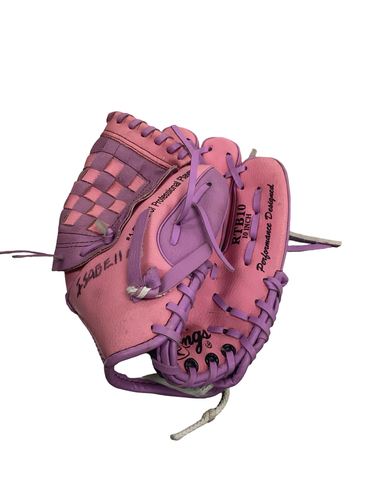 Used Rawlings PLAYERS SERIES BB/SB Glove RH Throw Pink 10" 11613-S000189525