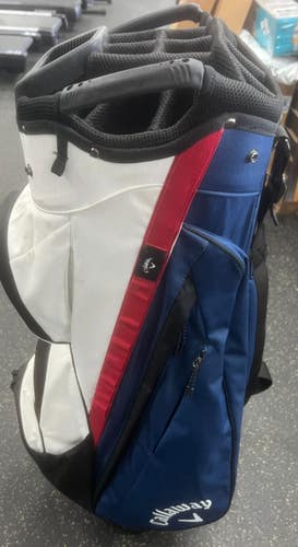 Used Callaway STAND BAG Mens Stand Bag White 11497-S000161322