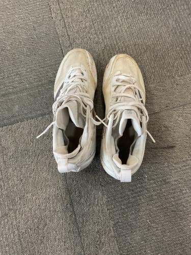 Used Adidas LAX Cleats Mens White Senior 7.5 11614-S000243748
