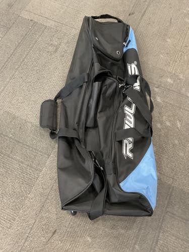 Used Rawlings PLAYER PREFERRED BB/SB Player Wheeled Bag Black 11614-S000243739