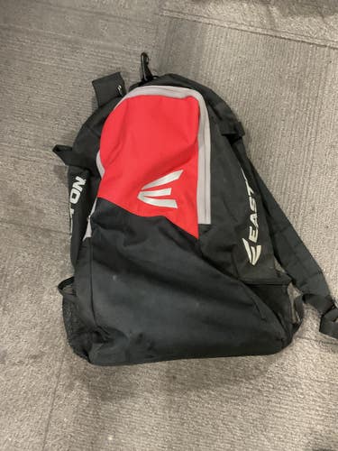Used Easton 2 BAT BACKPACK BB/SB Player Backpack Black 11614-S000243721