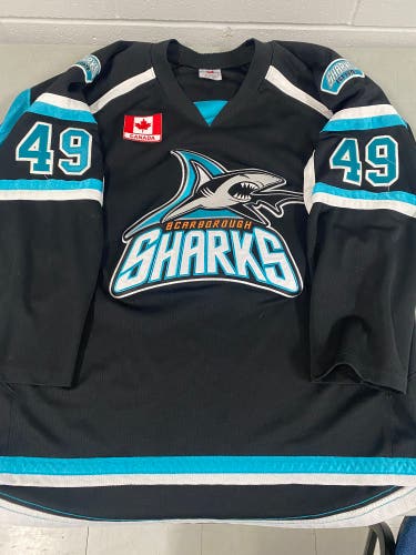Sharks medium game jersey