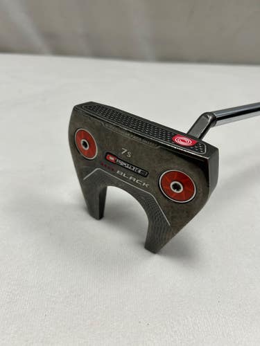 Used Odyssey OWORKS BLACK 7S Mens Putter RH 11490-S000277281