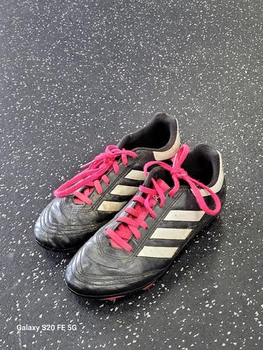 Used Adidas Soccer Cleats Black Junior 03.5 11849-S000043970