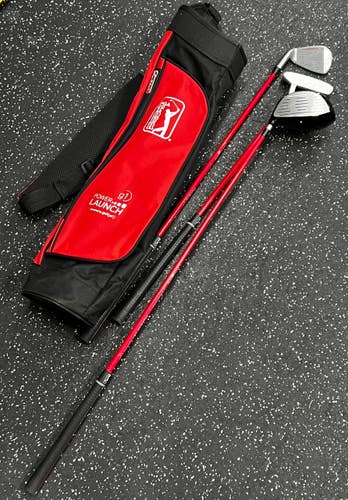 Used PGA Tour POWER LAUNCH Mens Starter Set RH 4 Piece 11849-S000043933