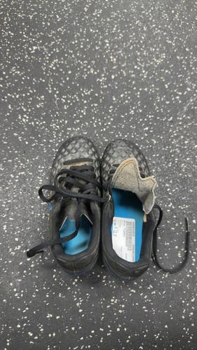 Used Nike TIEMPO Soccer Cleats Black Youth 12.0 11849-S000043915