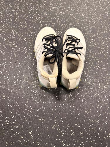 Used New Balance LAX Cleats Boys White Junior 05.5 11849-S000043901