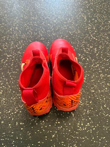 Used Nike Soccer Turf Shoes Red Youth 06.0 11849-S000043900