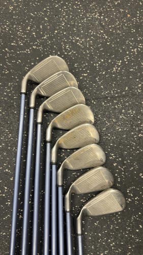 Used Callaway STEELHEAD X-16 / 8PC Womens Iron Set RH 4I-PW 11849-S000043878