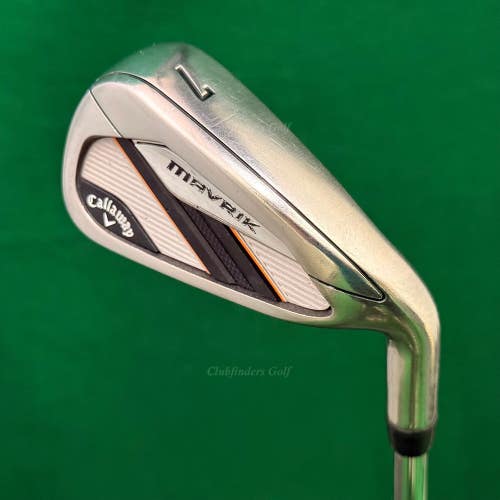 Callaway Mavrik Single 7 Iron True Temper Elevate VSS 95-S Steel Stiff