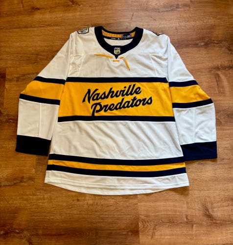 Adidas Nashville Predators 2020 Winter Classic Jersey (54)