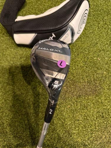 Cleveland Halo XL 5 24* Hybrid, Ascent Ladies Flex, RH