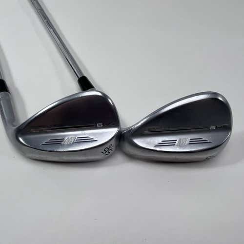 Titleist Vokey SM9 Tour Chrome Wedge Set 56* 12 60* 10 SM9 Wedge Steel Mens RH